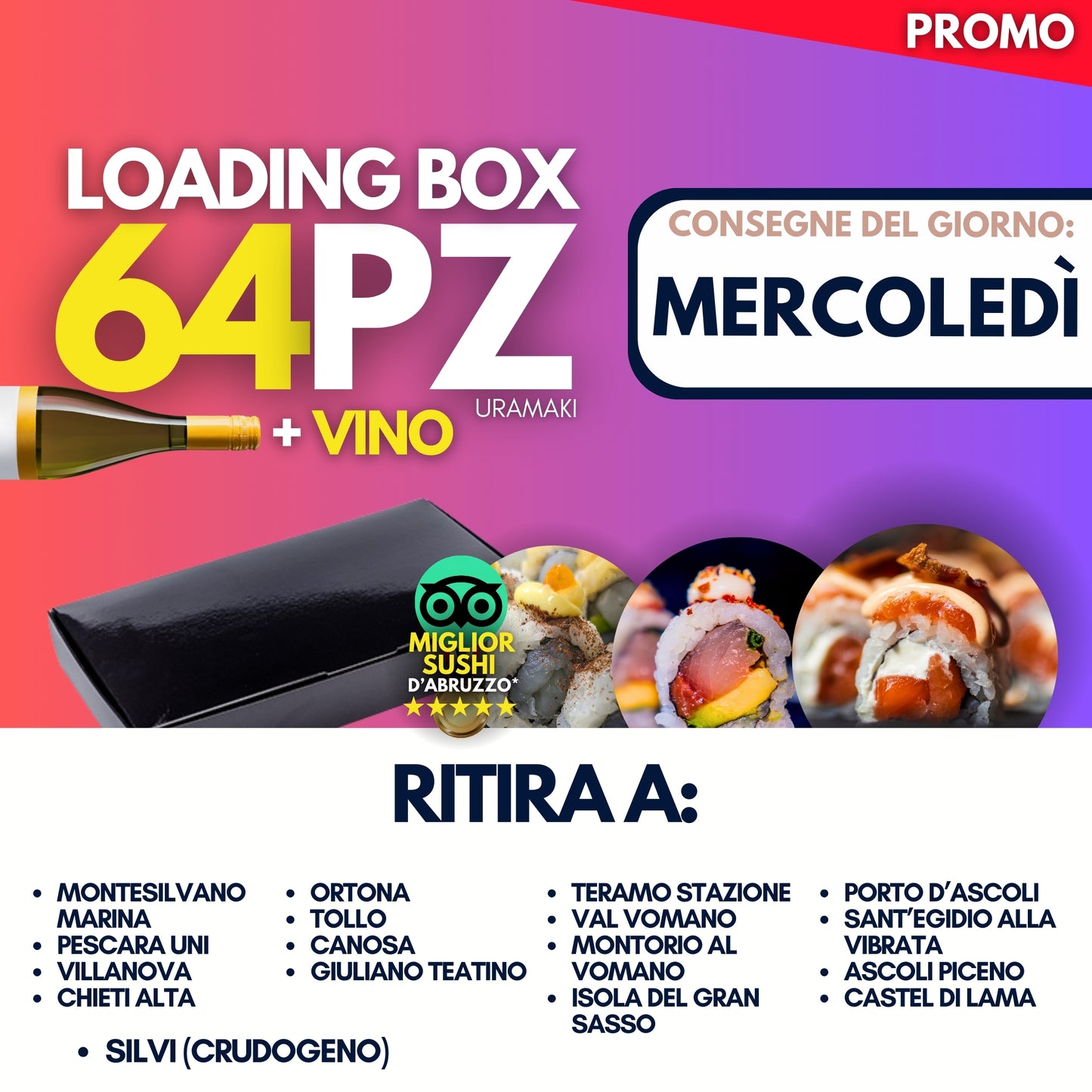 LOADING BOX - MERCOLEDÌ 3
