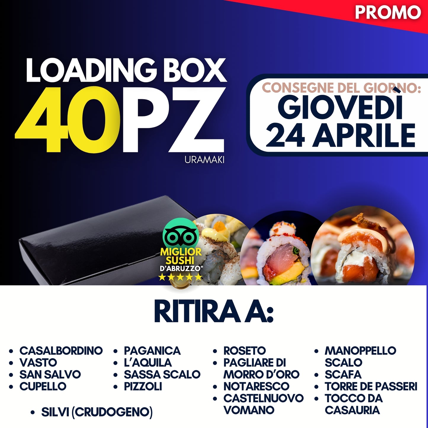 LOADING BOX - GIOVEDÌ 24