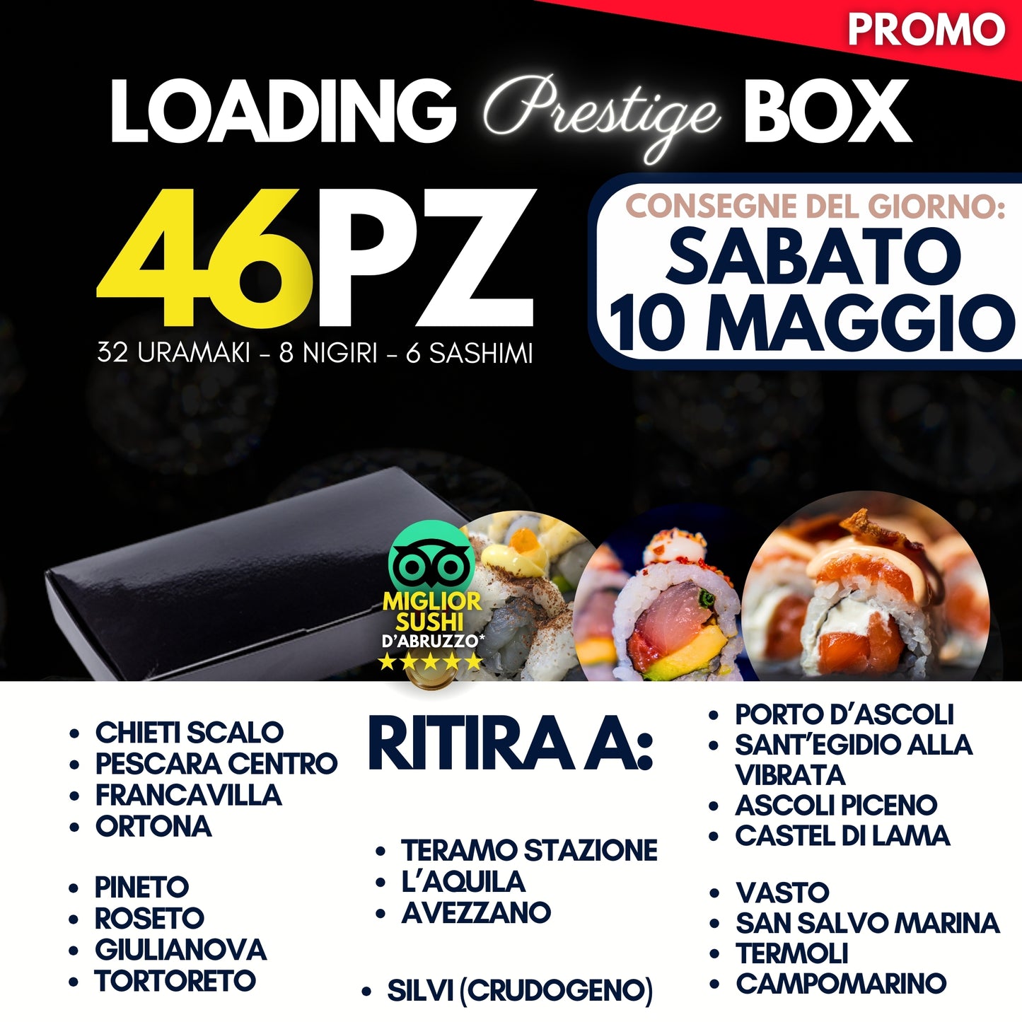 LOADING PRESTIGE BOX - SABATO 10