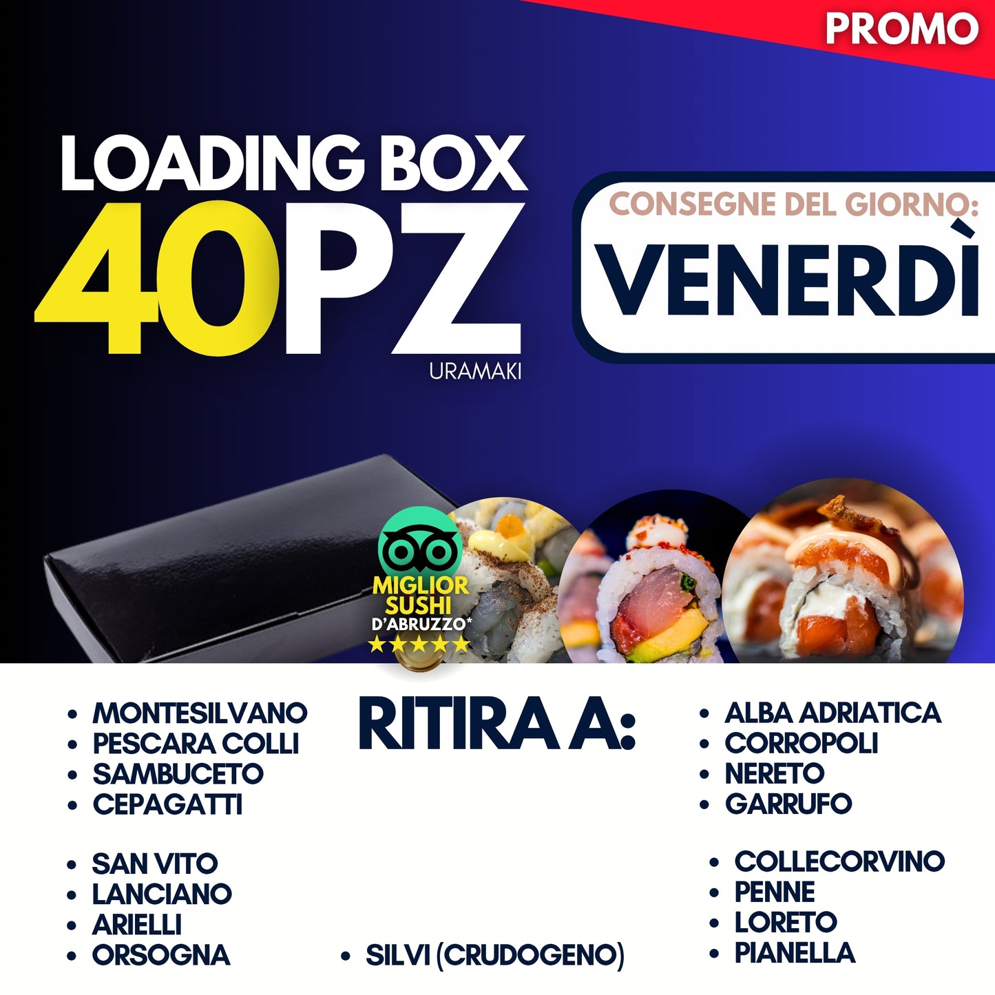 LOADING BOX - VENERDÌ 29