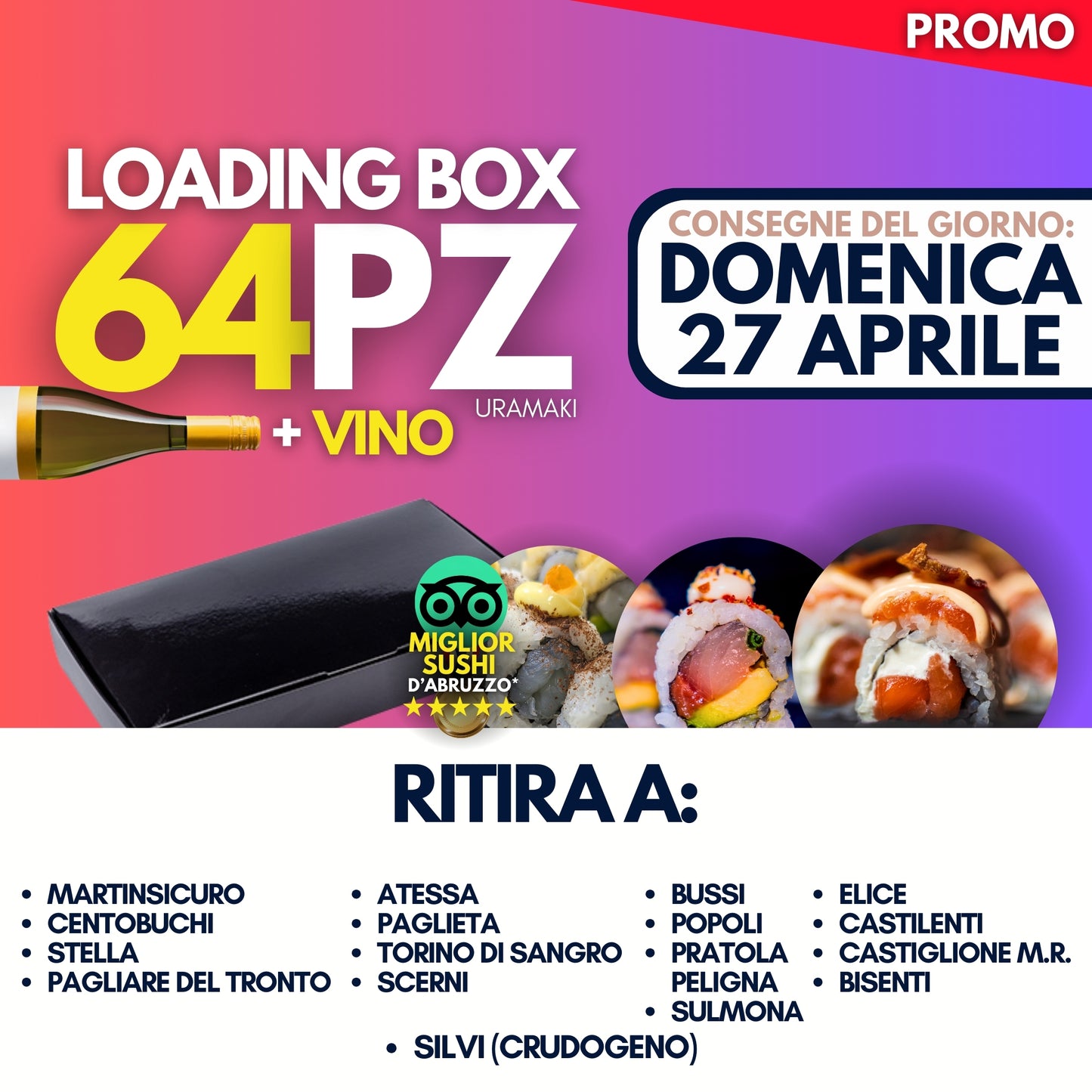 LOADING BOX - DOMENICA 27