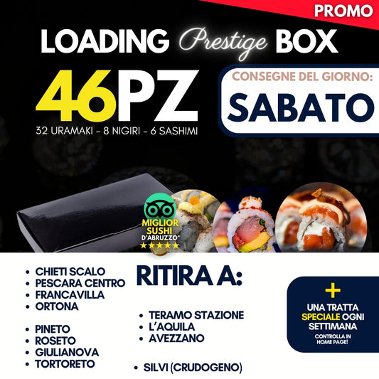 LOADING PRESTIGE BOX - SABATO 25