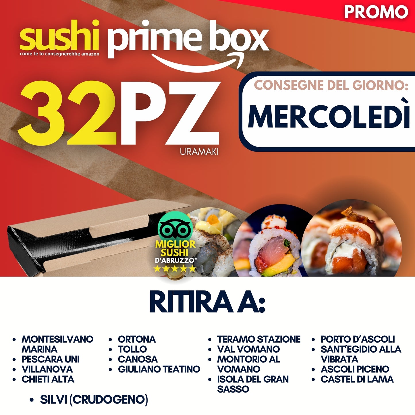PRIME BOX - MERCOLEDÌ 13