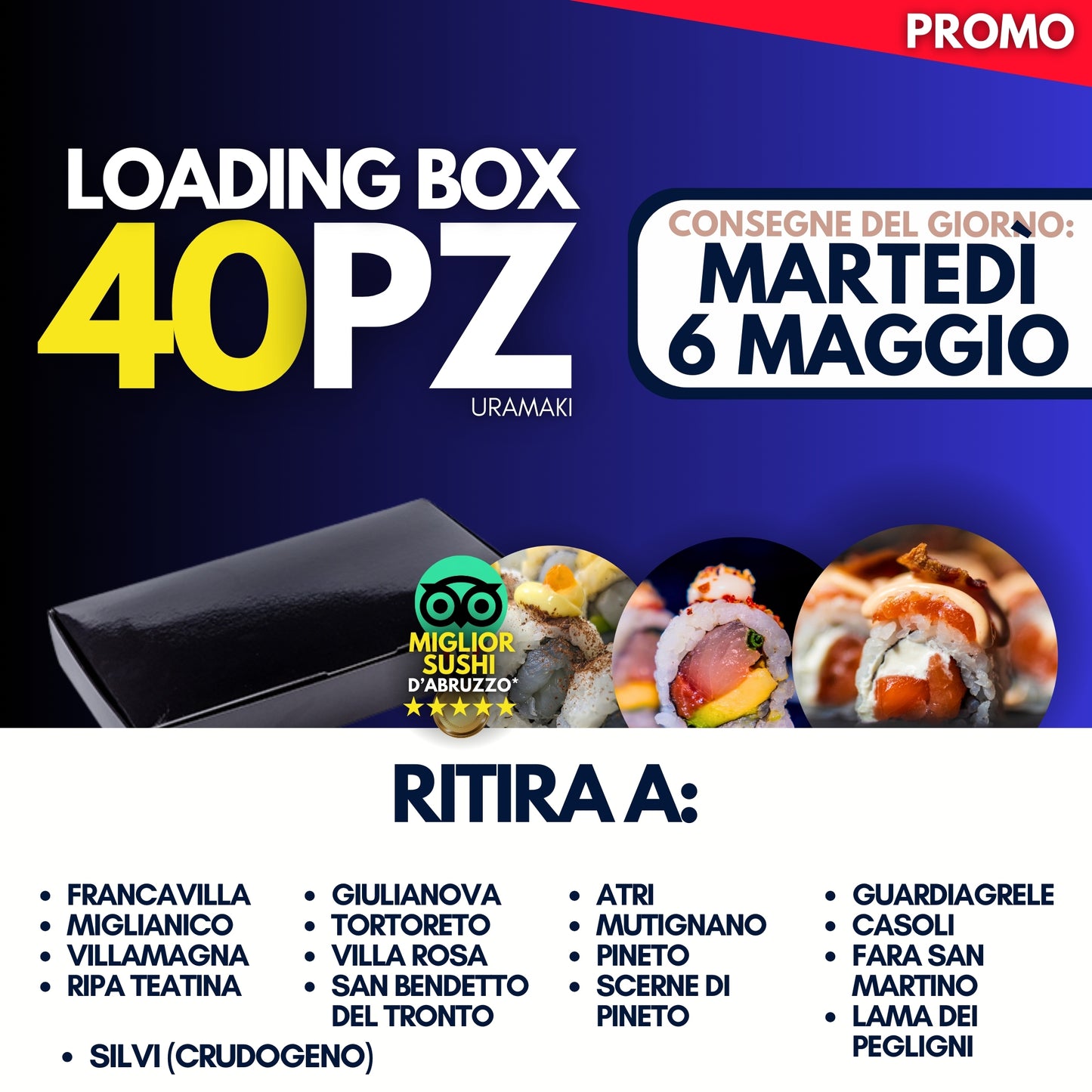 LOADING BOX - MARTEDÌ 6