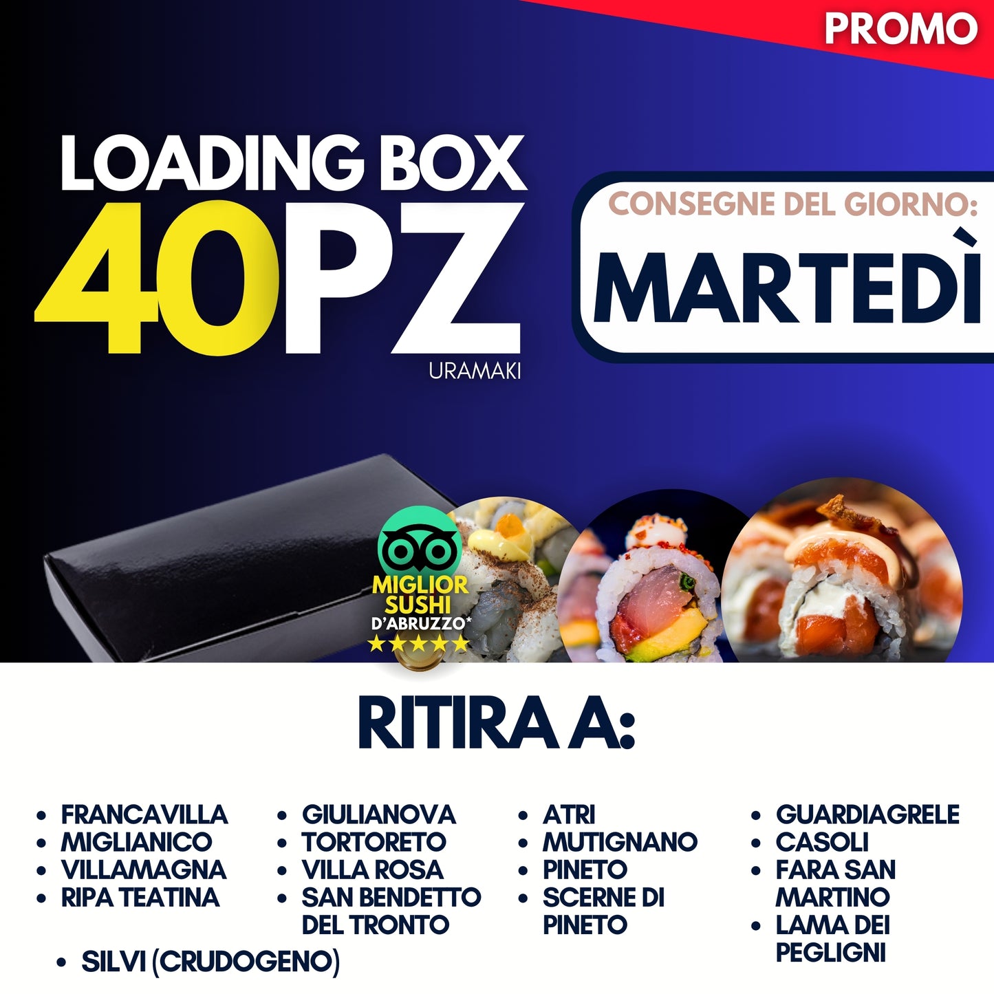 LOADING BOX - MARTEDÌ 12
