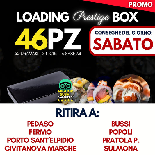 LOADING PRESTIGE BOX - SABATO 25 SPECIAL