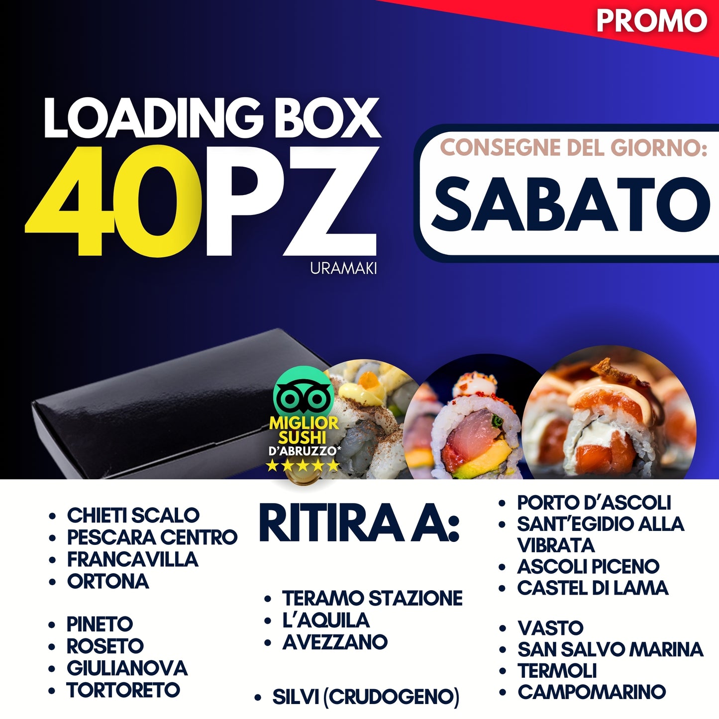 LOADING BOX - SABATO 30