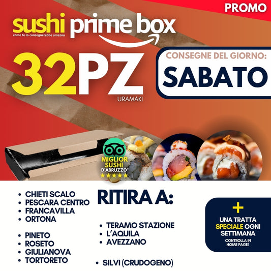 PRIME BOX 32PZ - SABATO 25