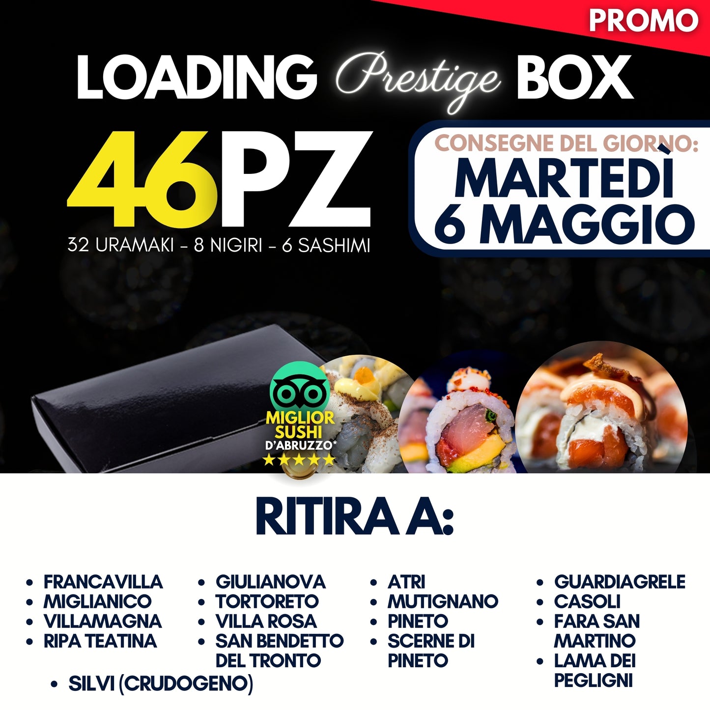 LOADING PRESTIGE BOX - MARTEDÌ 6