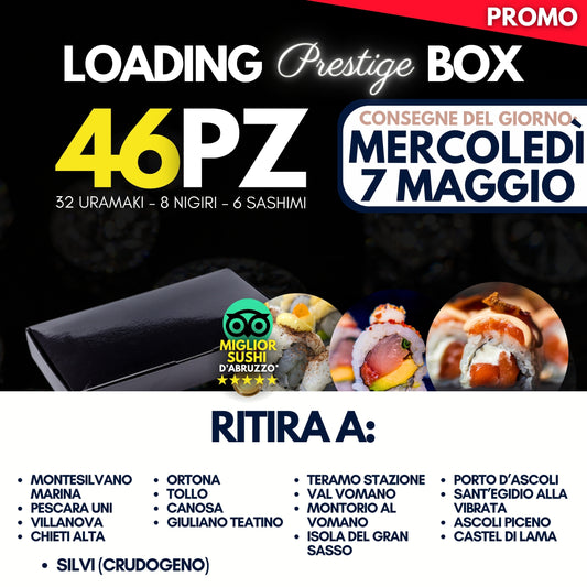LOADING PRESTIGE BOX - MERCOLEDÌ 7