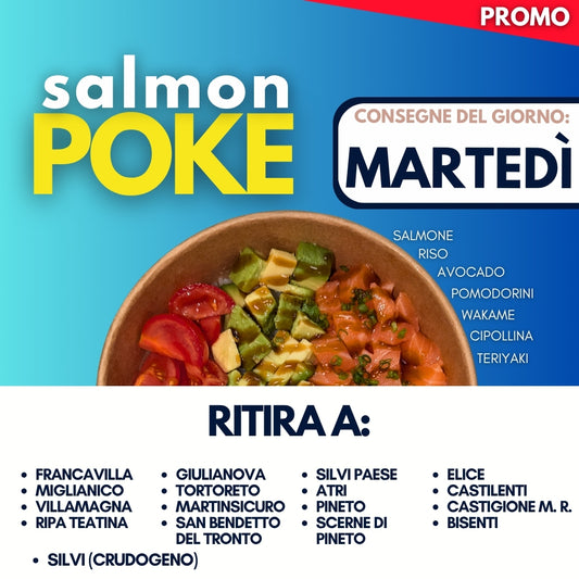 SALMON POKE - MARTEDÌ 28