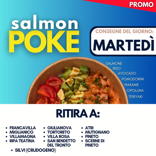 SALMON POKE - MARTEDÌ 2