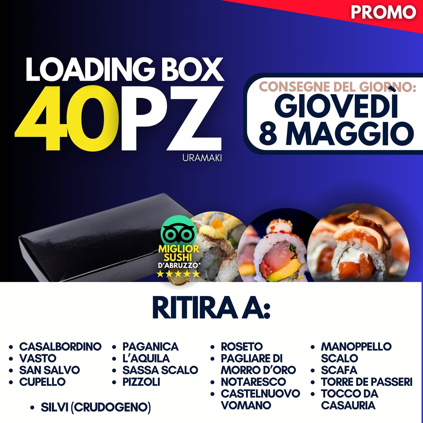 LOADING BOX - GIOVEDÌ 8