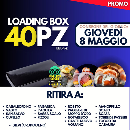 LOADING BOX - GIOVEDÌ 8