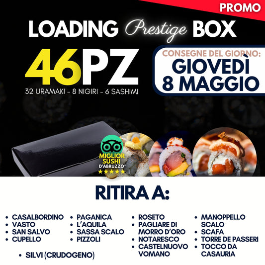 LOADING PRESTIGE BOX - GIOVEDÌ 8