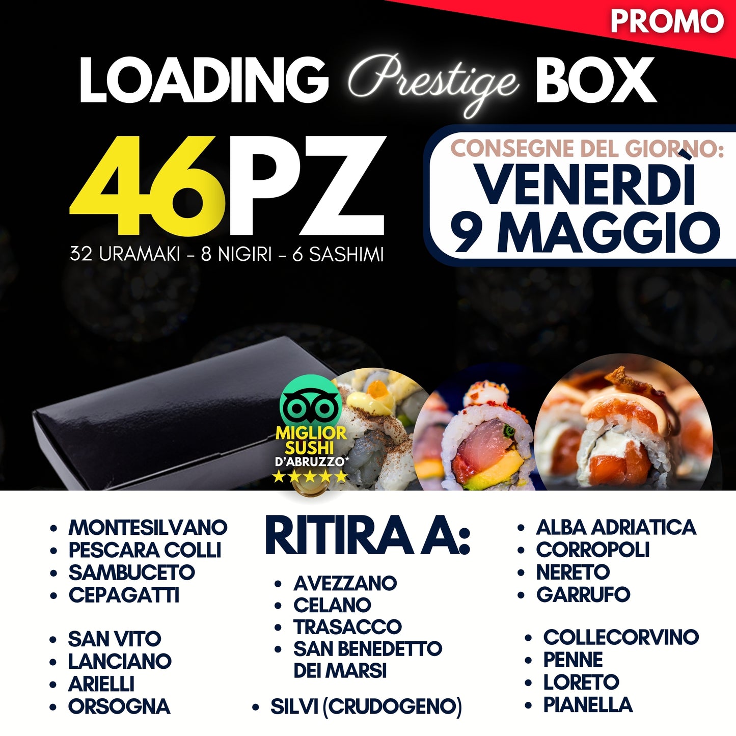 LOADING PRESTIGE BOX - VENERDÌ 9