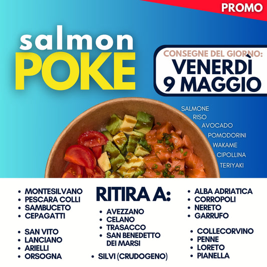 SALMON POKE - VENERDÌ 9