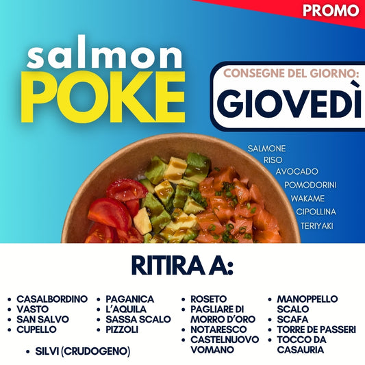 SALMON POKE - GIOVEDÌ 30