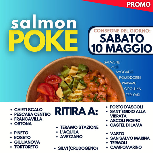 SALMON POKE - SABATO 10