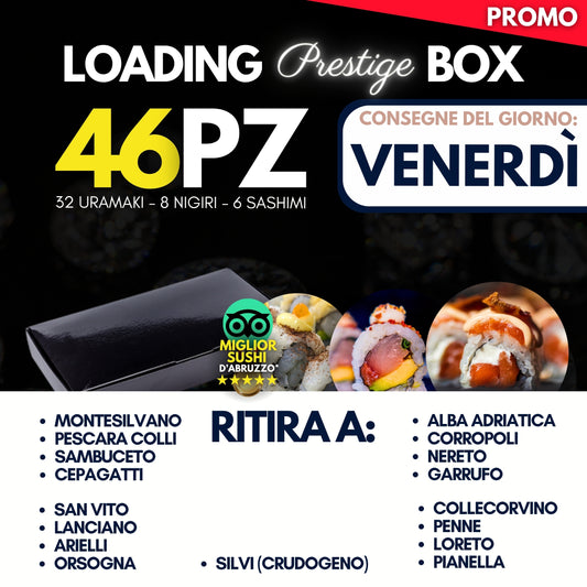 LOADING PRESTIGE BOX - VENERDÌ 29