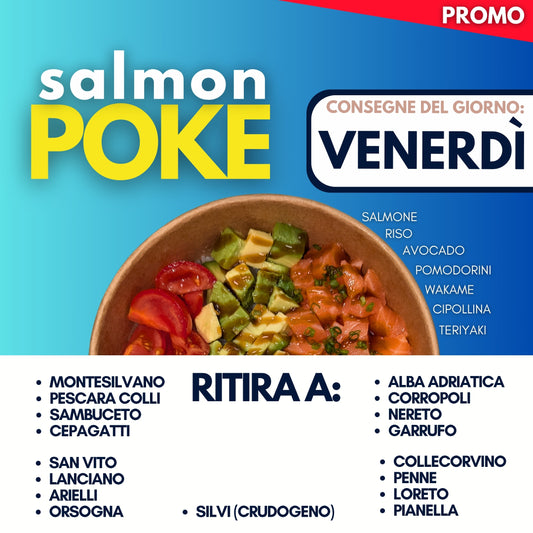 SALMON POKE - VENERDÌ 29