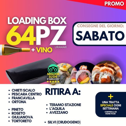 LOADING BOX 64PZ - SABATO 25