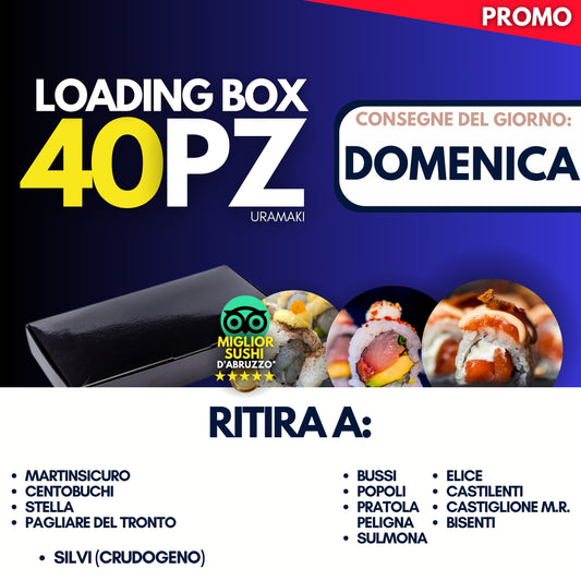 LOADING BOX - DOMENICA 31
