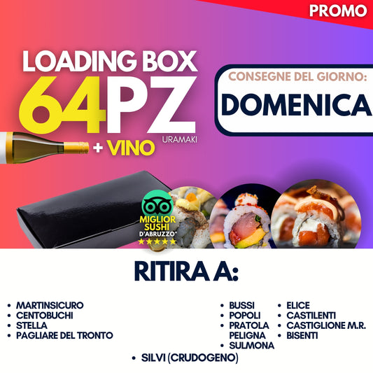 LOADING BOX - DOMENICA 31