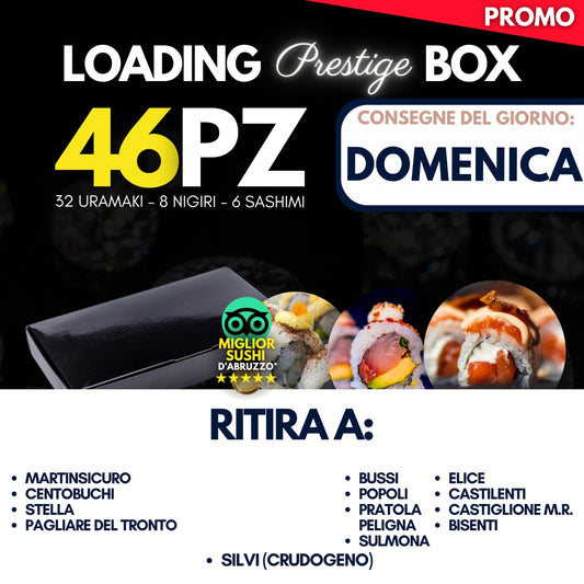 LOADING PRESTIGE BOX - DOMENICA 31