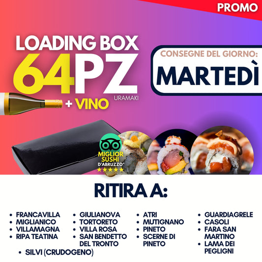LOADING BOX - MARTEDÌ 8