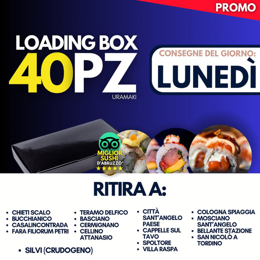 LOADING BOX 40PZ - LUNEDÌ 27