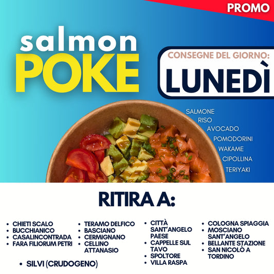 SALMON POKE - LUNEDÌ 1