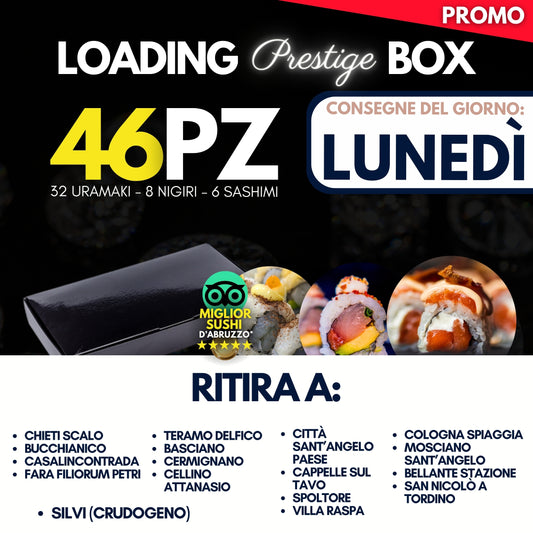 LOADING PRESTIGE BOX - LUNEDÌ 1