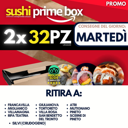 PRIME double BOX - MARTEDÌ 2