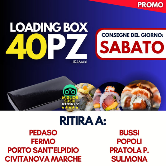 LOADING BOX 40PZ - SABATO 25 SPECIAL