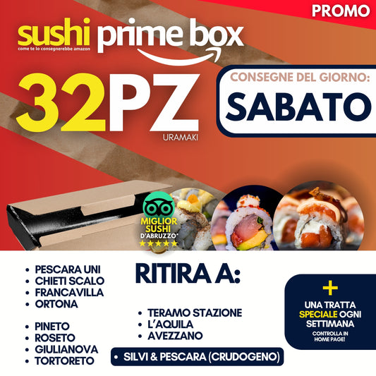 PRIME BOX 32PZ - SABATO 8
