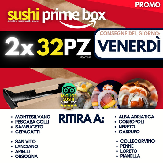 PRIME double BOX - VENERDÌ 5
